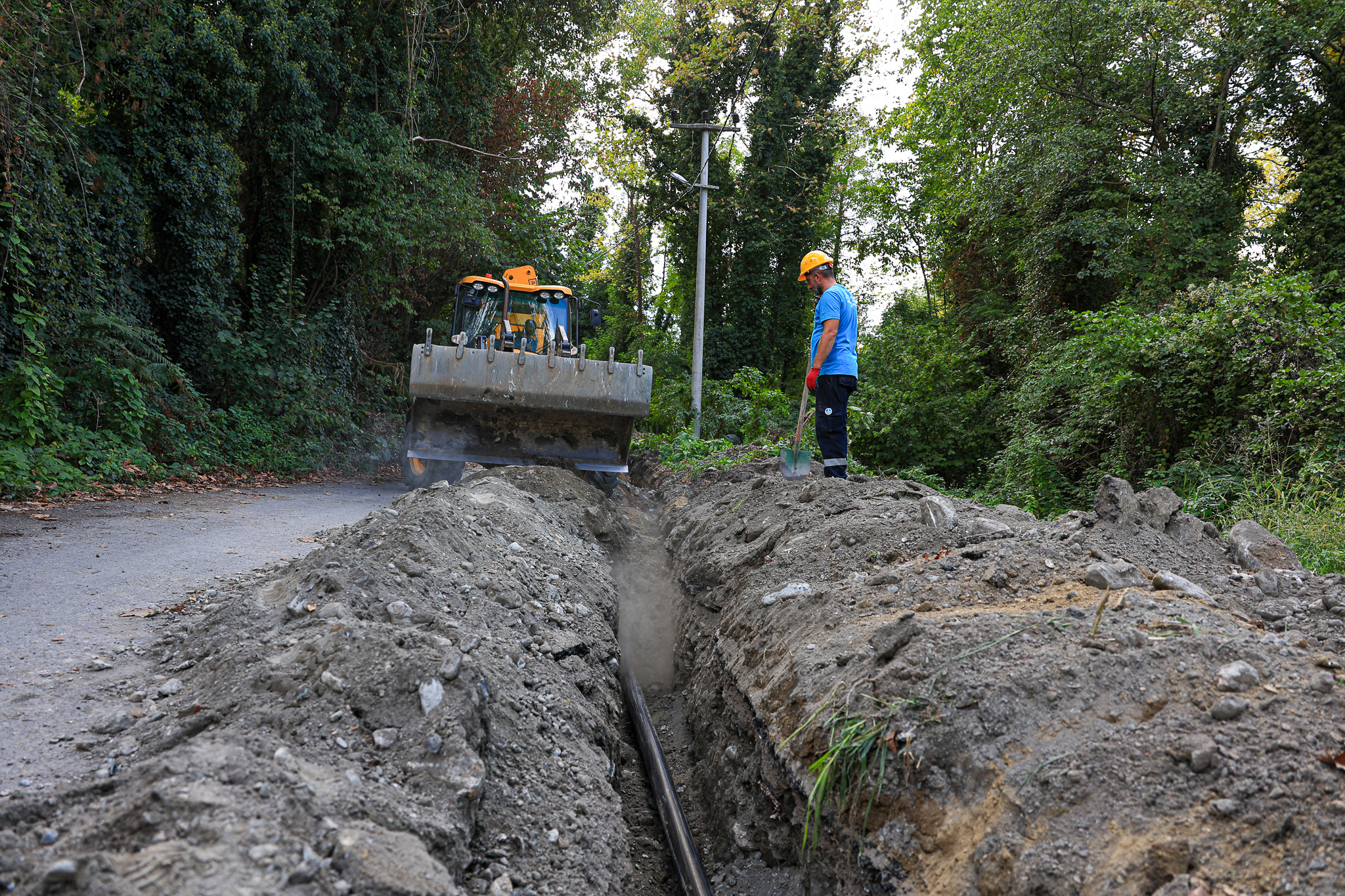 Yanık’ın içme suyu geleceğini garanti altına alacak projenin yarısı tamam 