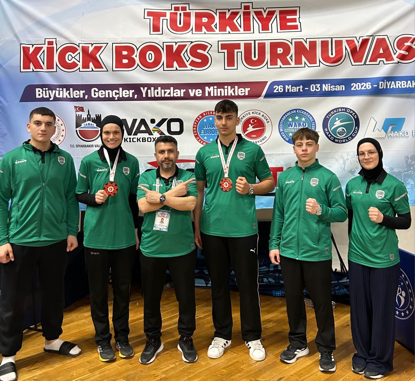 Büyükşehirli Kick Boksçular Diyarbakır’da zirveye uzandı, hedef Milli Takım