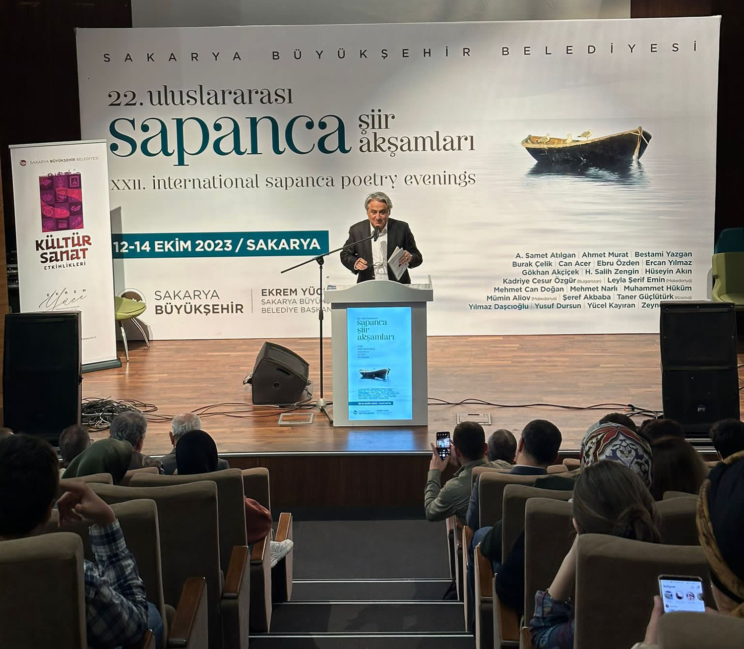 Şiirin ruhu Sakarya’da canlandı; Sapanca Şiir Akşamlarından muhteşem final