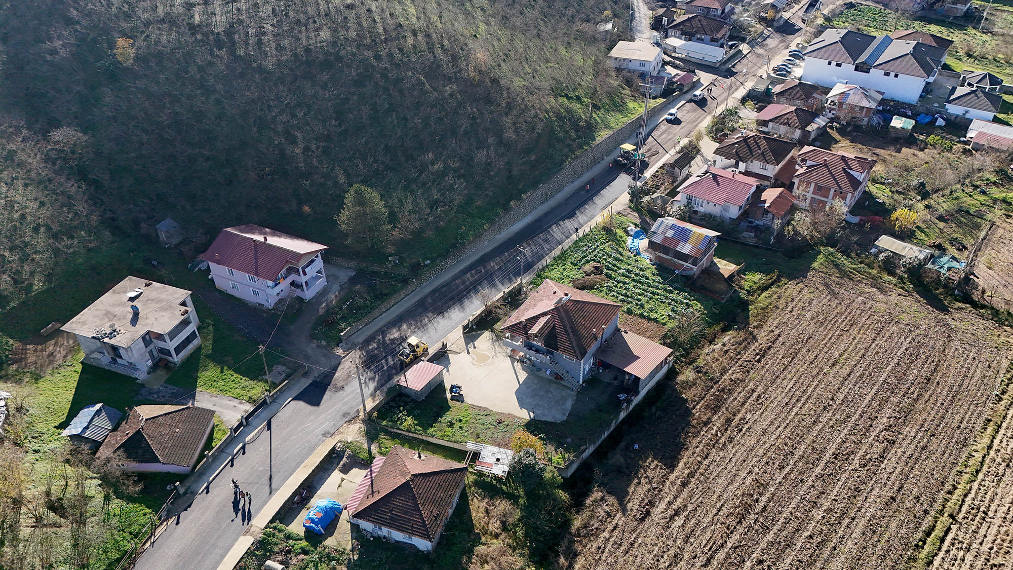 Altındere’de altyapının ardından üstyapı da yenileniyor