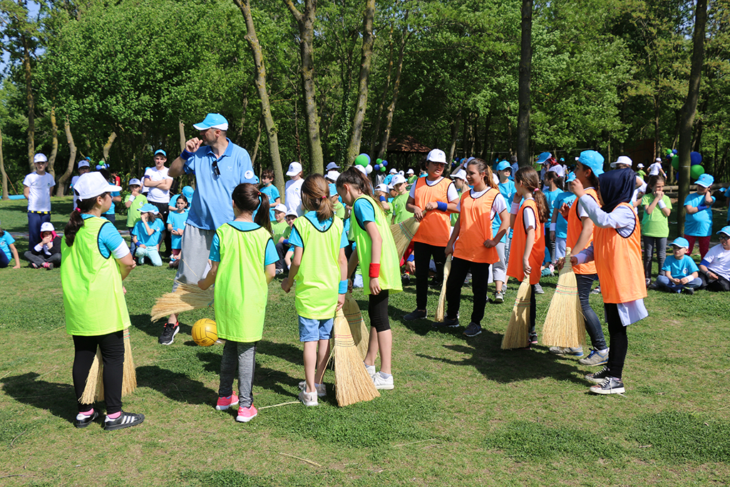 Çocuklar Macera Park’ta doyasıya eğlendi