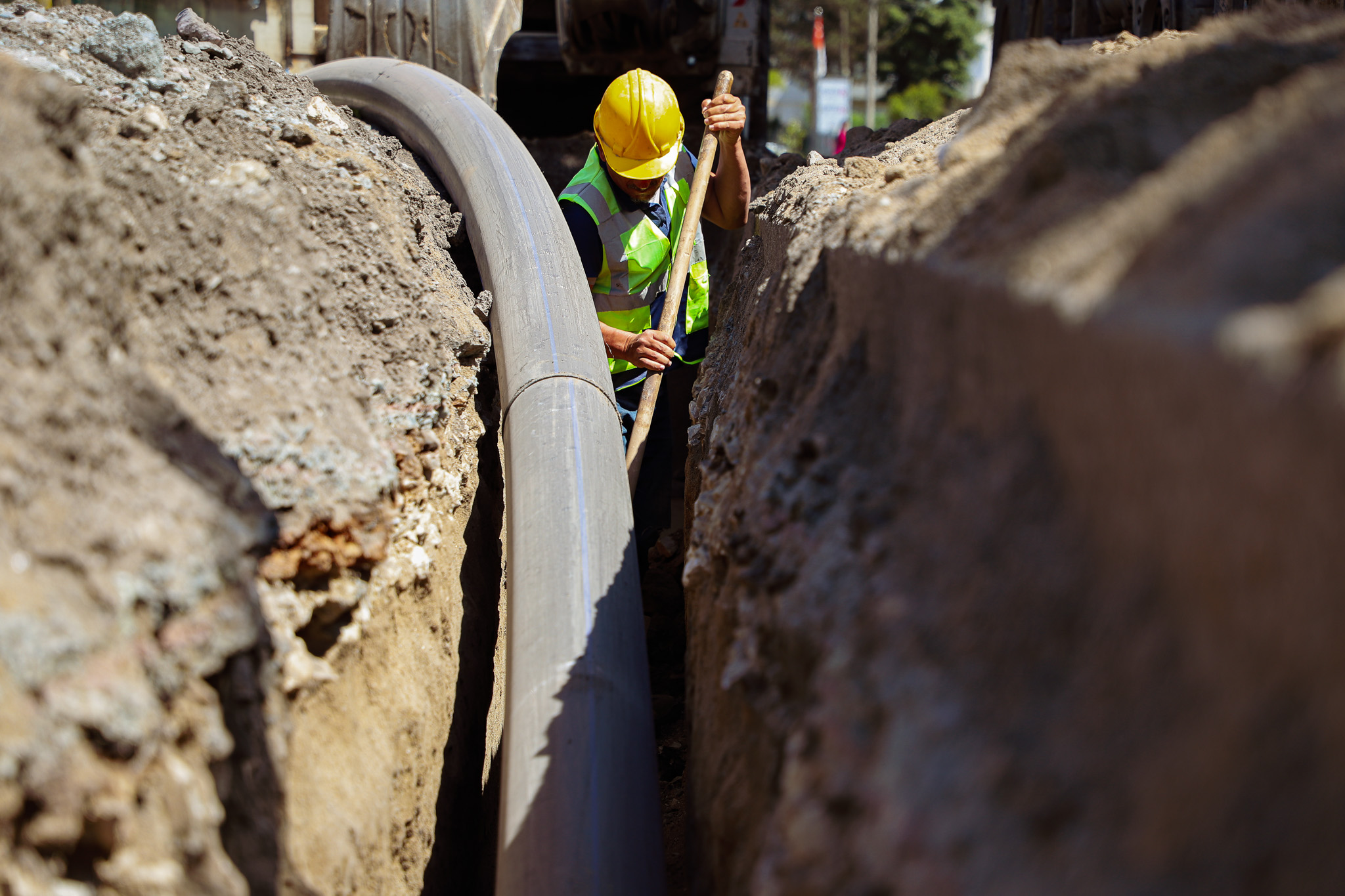 25 kilometrelik projenin yüzde 50’si tamamlandı