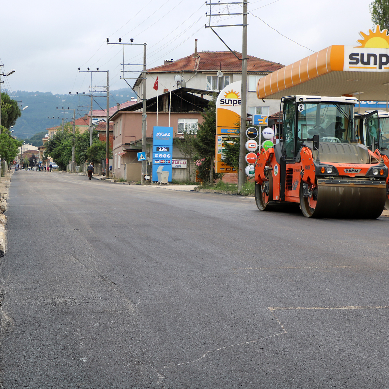 Karapürçek altyapının ardından asfaltla buluşuyor