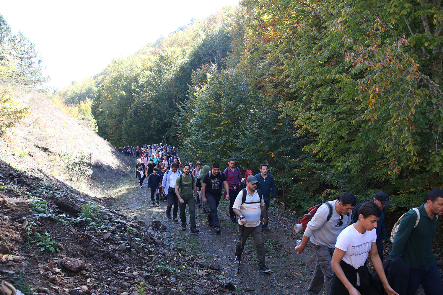 Doğaseverler Pamukova İnönü ve Ercova yaylasını adımladı