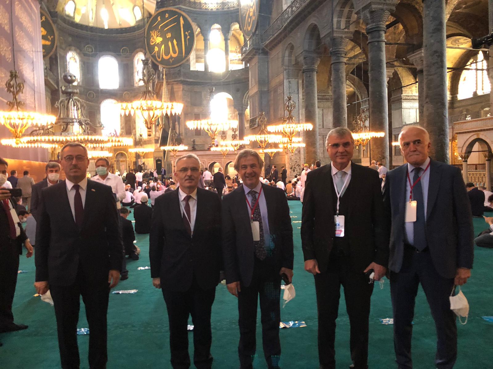 86 yıllık aradan sonra Ayasofya hasretimiz sona erdi