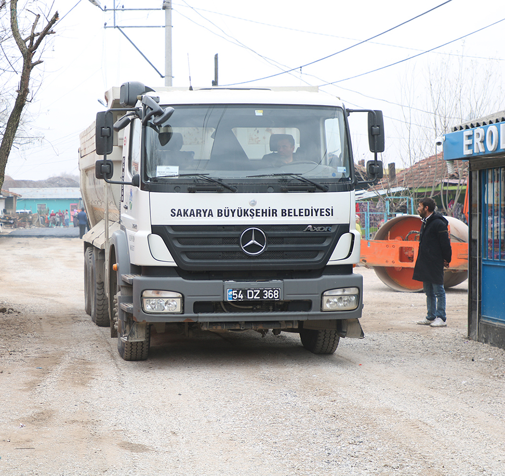 Karaköy’de altyapı tamam sıra asfaltta