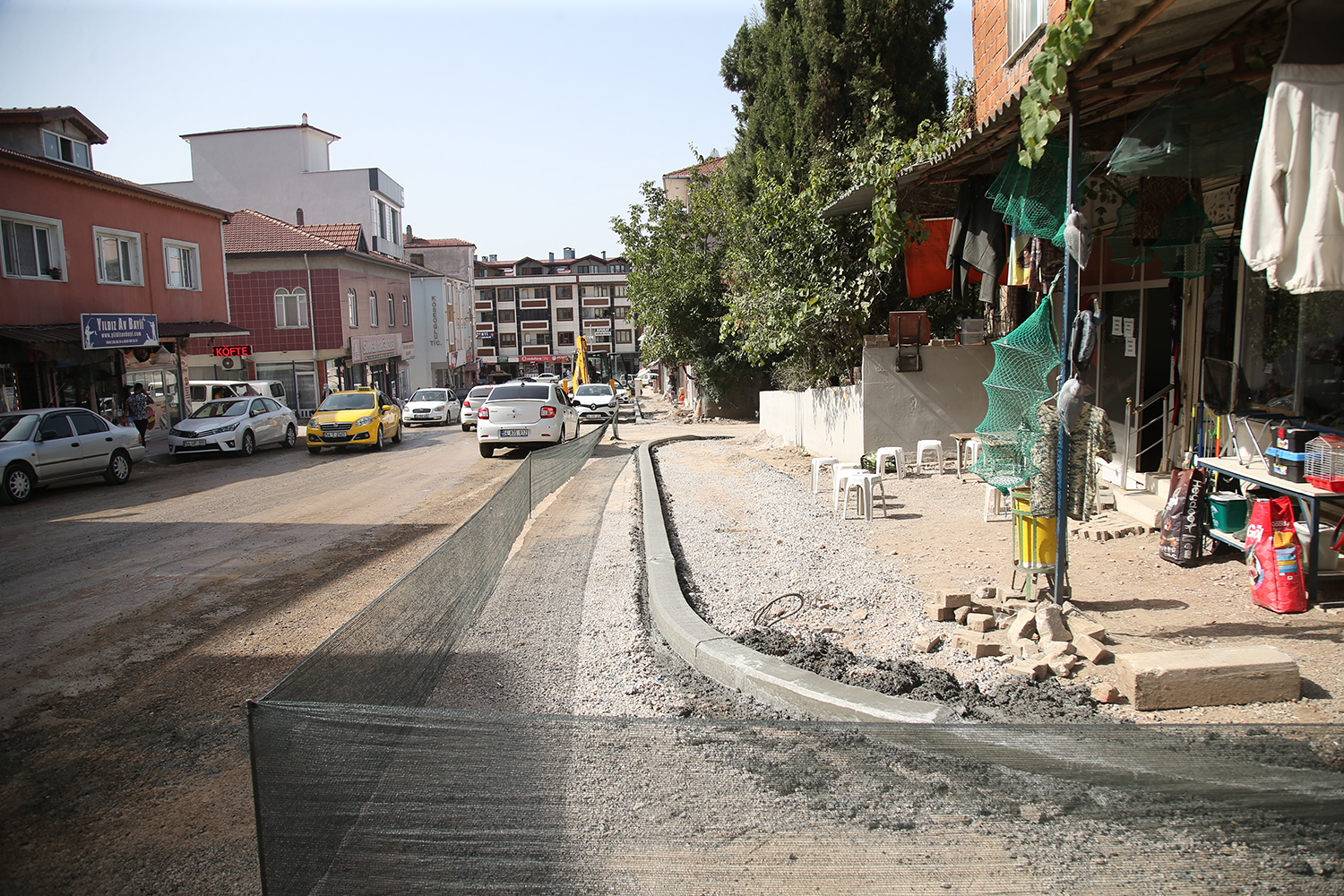 Ferizli Fevzi Çakmak Caddesi’nde altyapı tamam, sıra üstyapıda