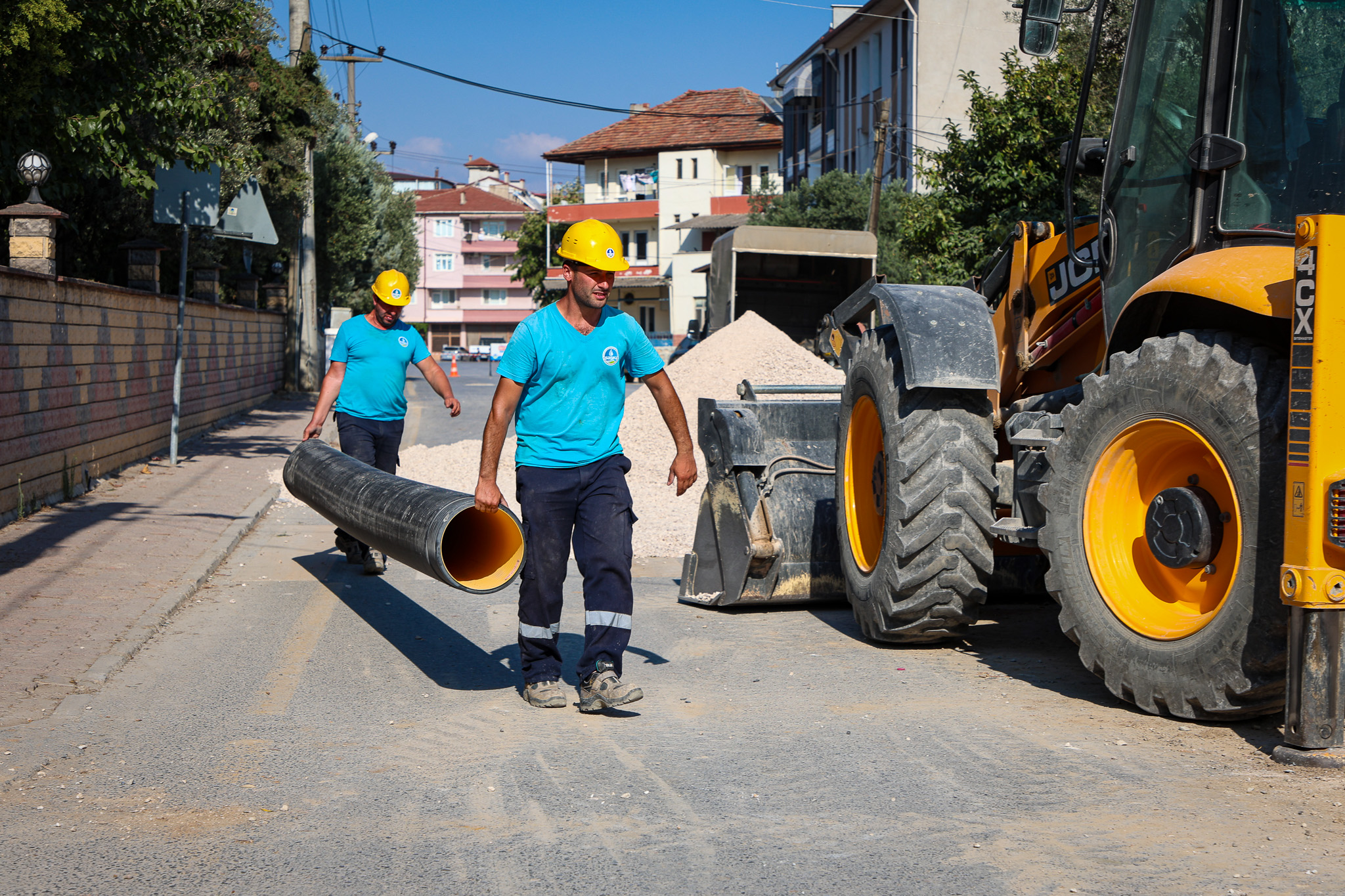 Pamukova Ankara Caddesi’nin yağmursuyu altyapısı yenileniyor