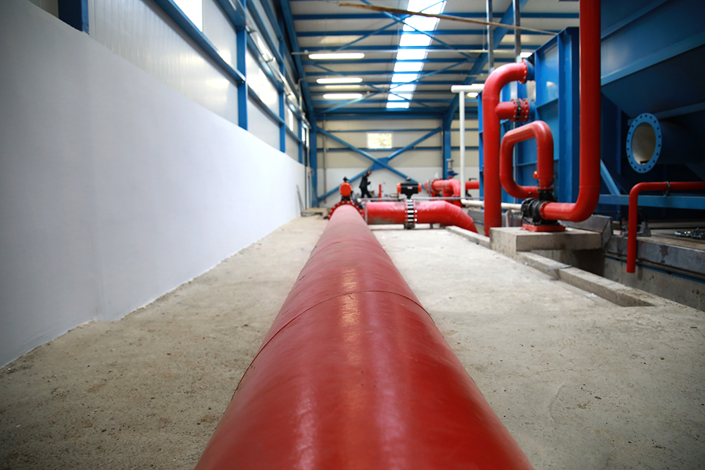 Kuzeyin arıtma tesisi yakında devrede