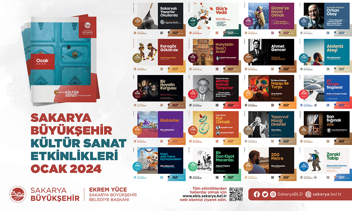 Yeni yılın ilk etkinlik takvimi belli oldu: Büyükşehir’le kültür sanat dolu Ocak