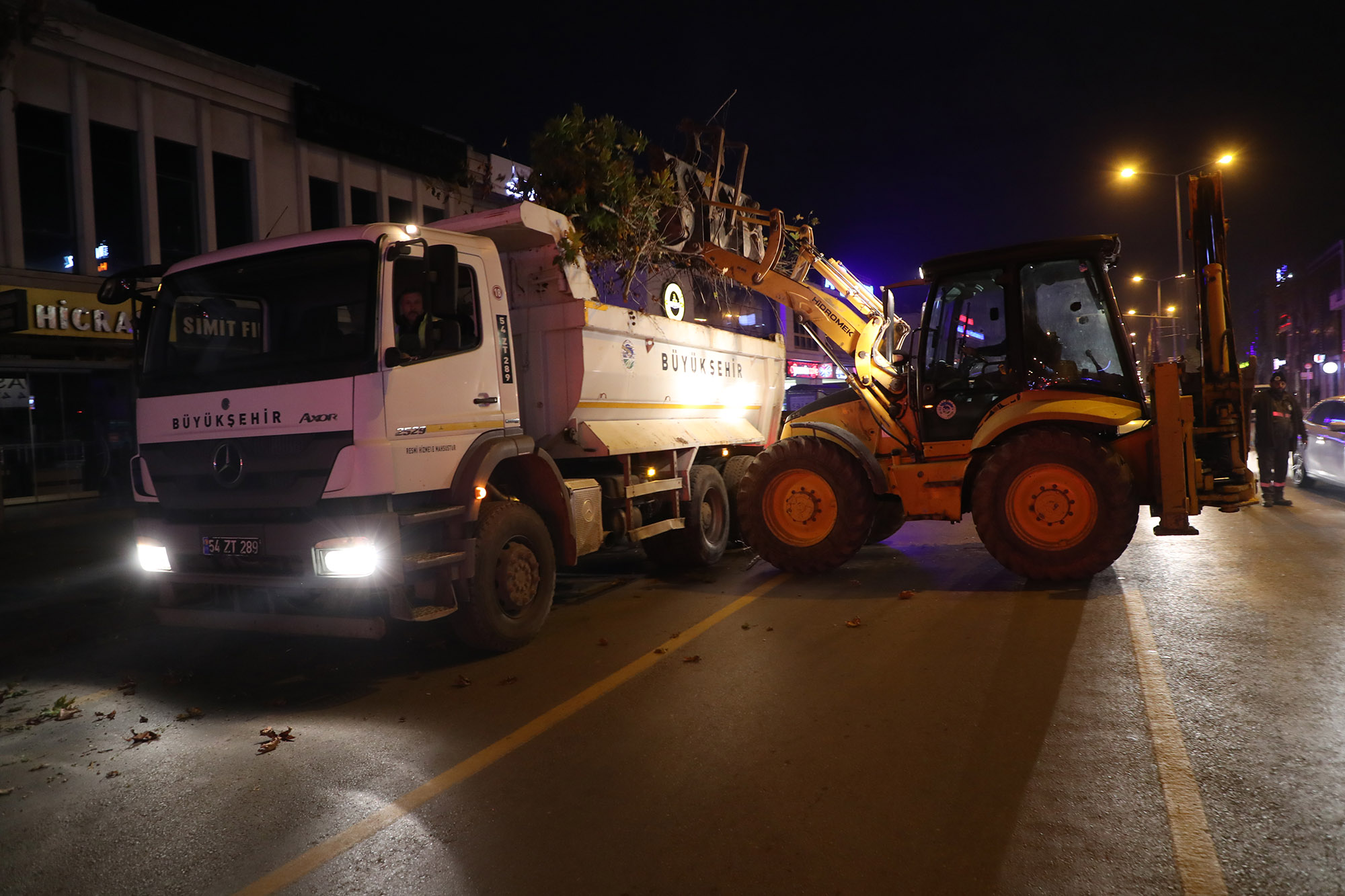 15 Temmuz Caddesi kışa hazır