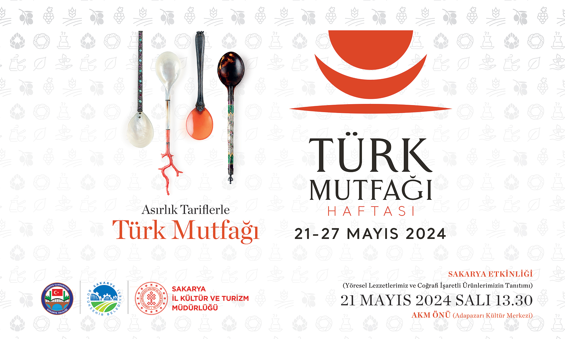 Sakarya’da Türk Mutfağı Haftası etkinlikleri başlıyor