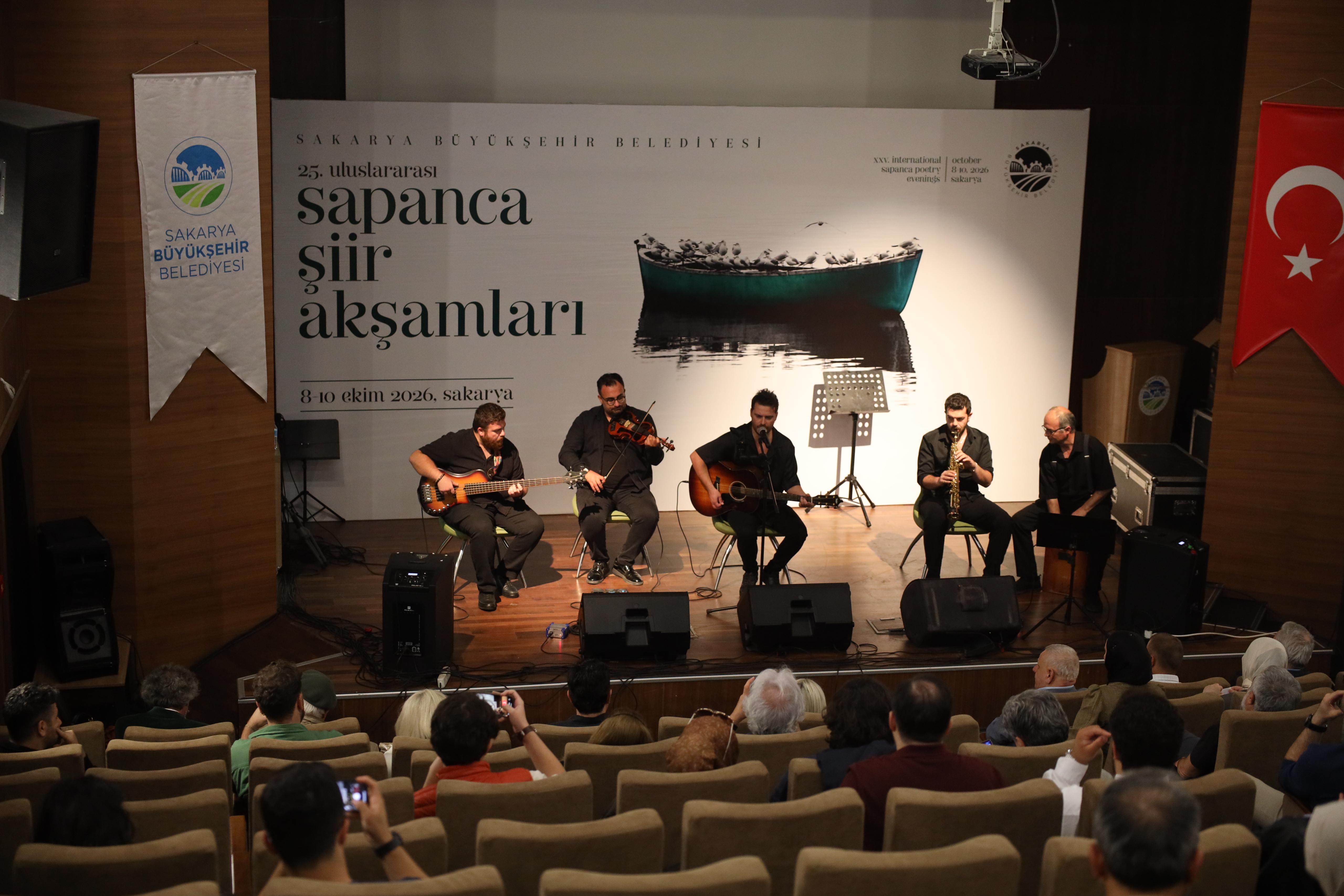 25. Uluslararası Sapanca Şiir Akşamları unutulmaz bir finalle sona erdi