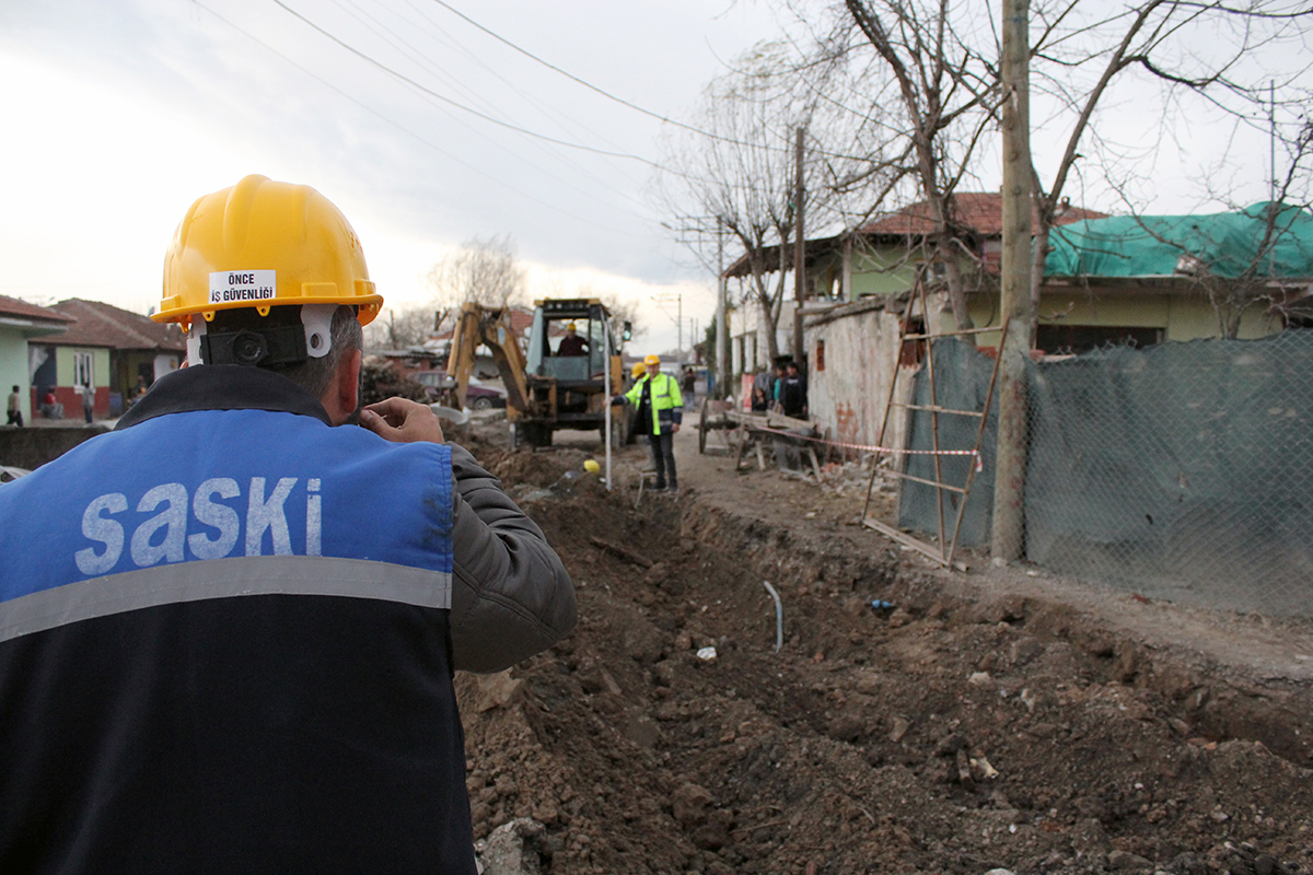 Karaköy’de dönüşüm SASKİ ile başladı