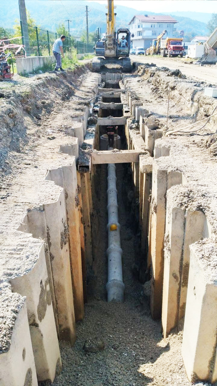 Büyükşehir atıksu sorununa 650 metrelik yeni hatla çözüm oldu