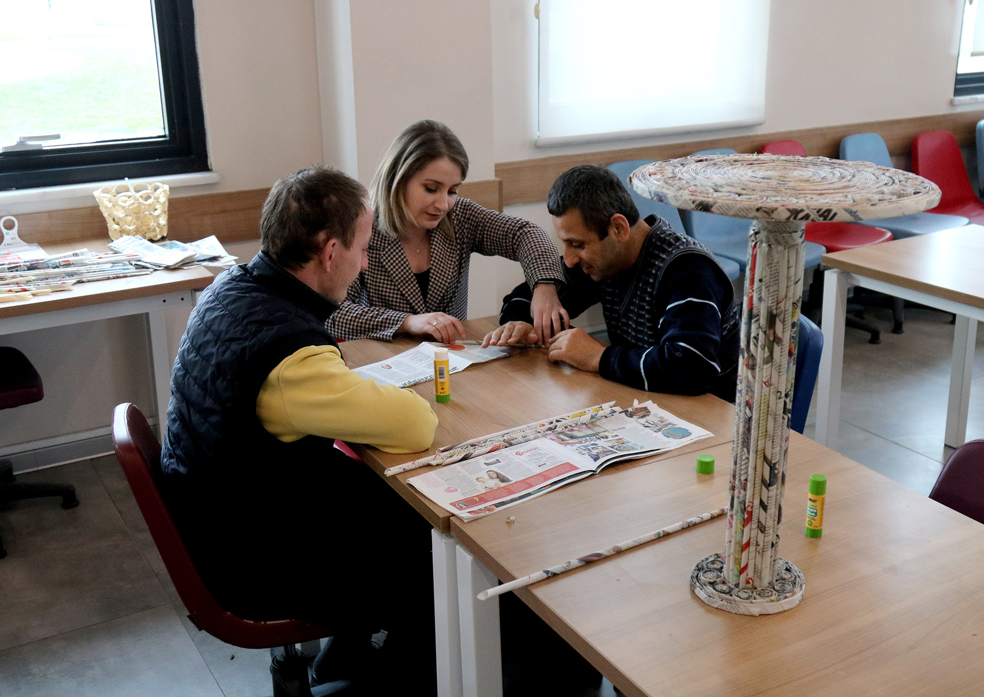 Hayal dünyaları engel tanımıyor