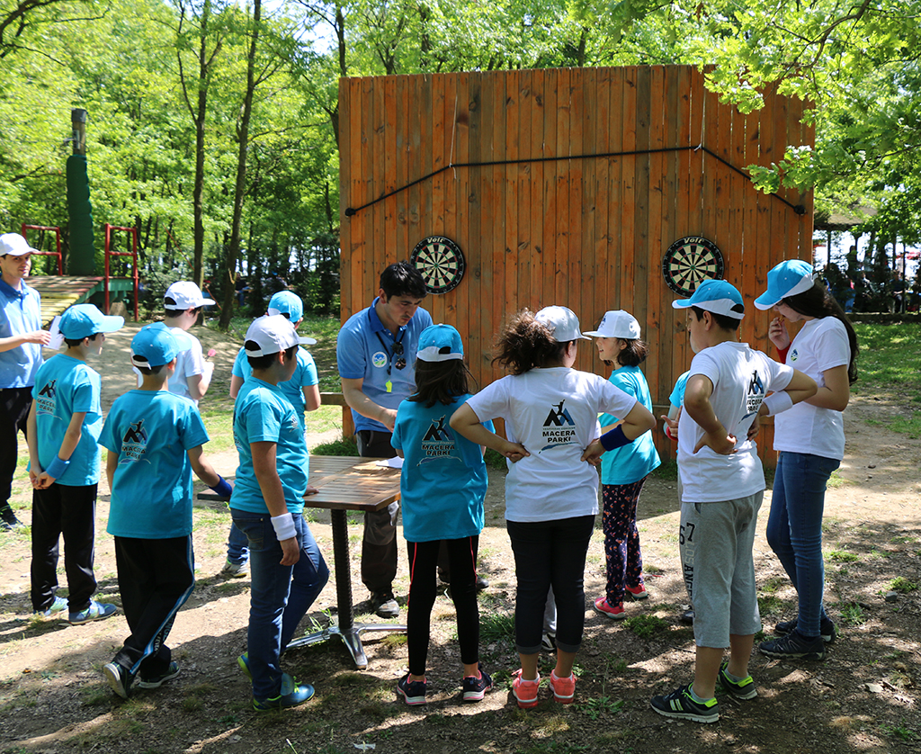 Çocuklar Macera Park’ta doyasıya eğlendi