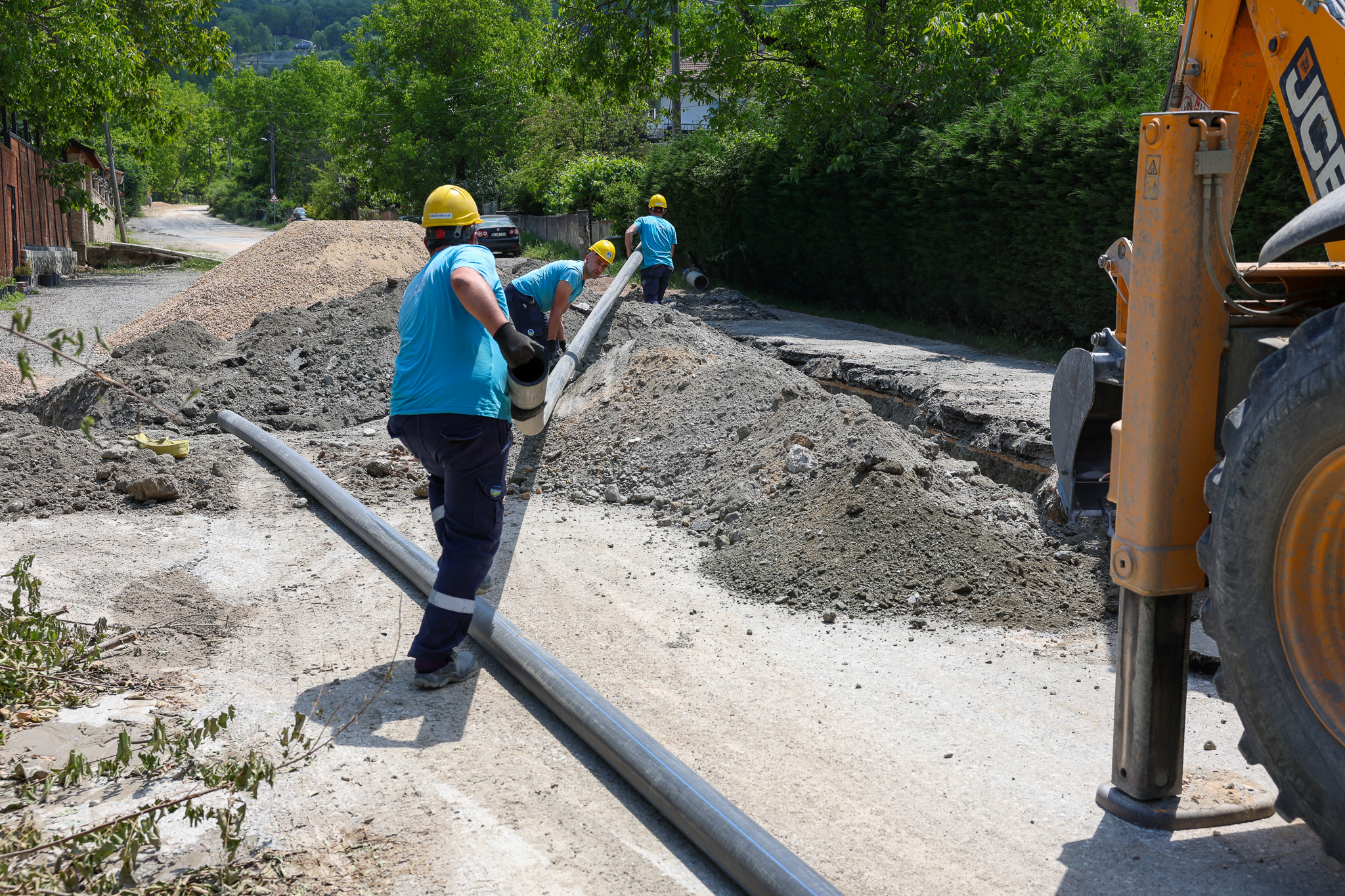 Sapanca Yenimahalle’ye güçlü dönüşüm ile kayıpsız ve kesintisiz içme suyu 