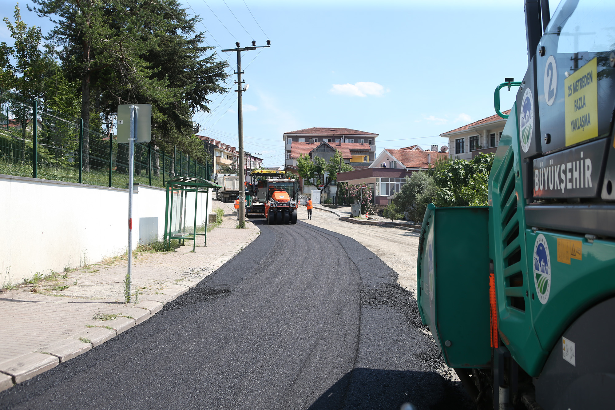 Maltepe Caddesi yenileniyor