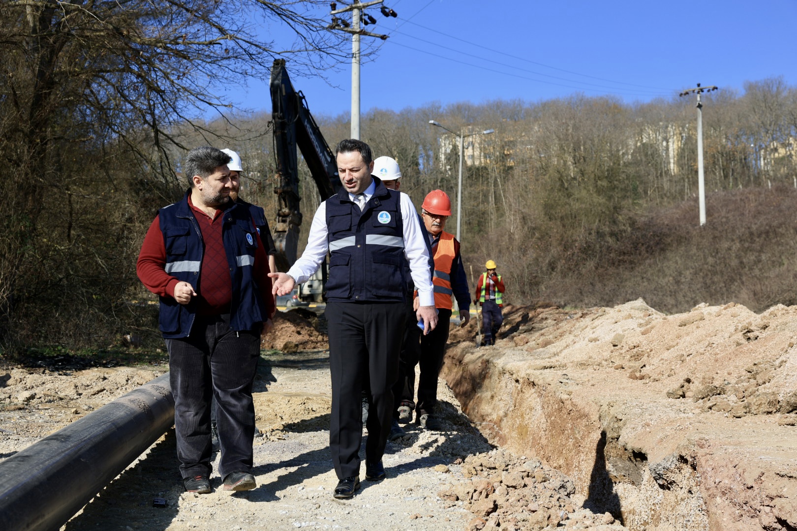 Şehir Hastanesi’nin 21 Milyon TL’lik altyapısında çalışmalar devam ediyor