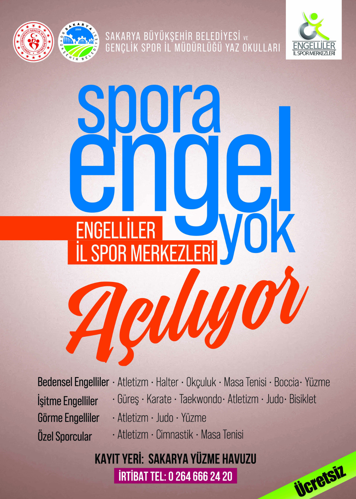 Yaz Spor Okulları başlıyor