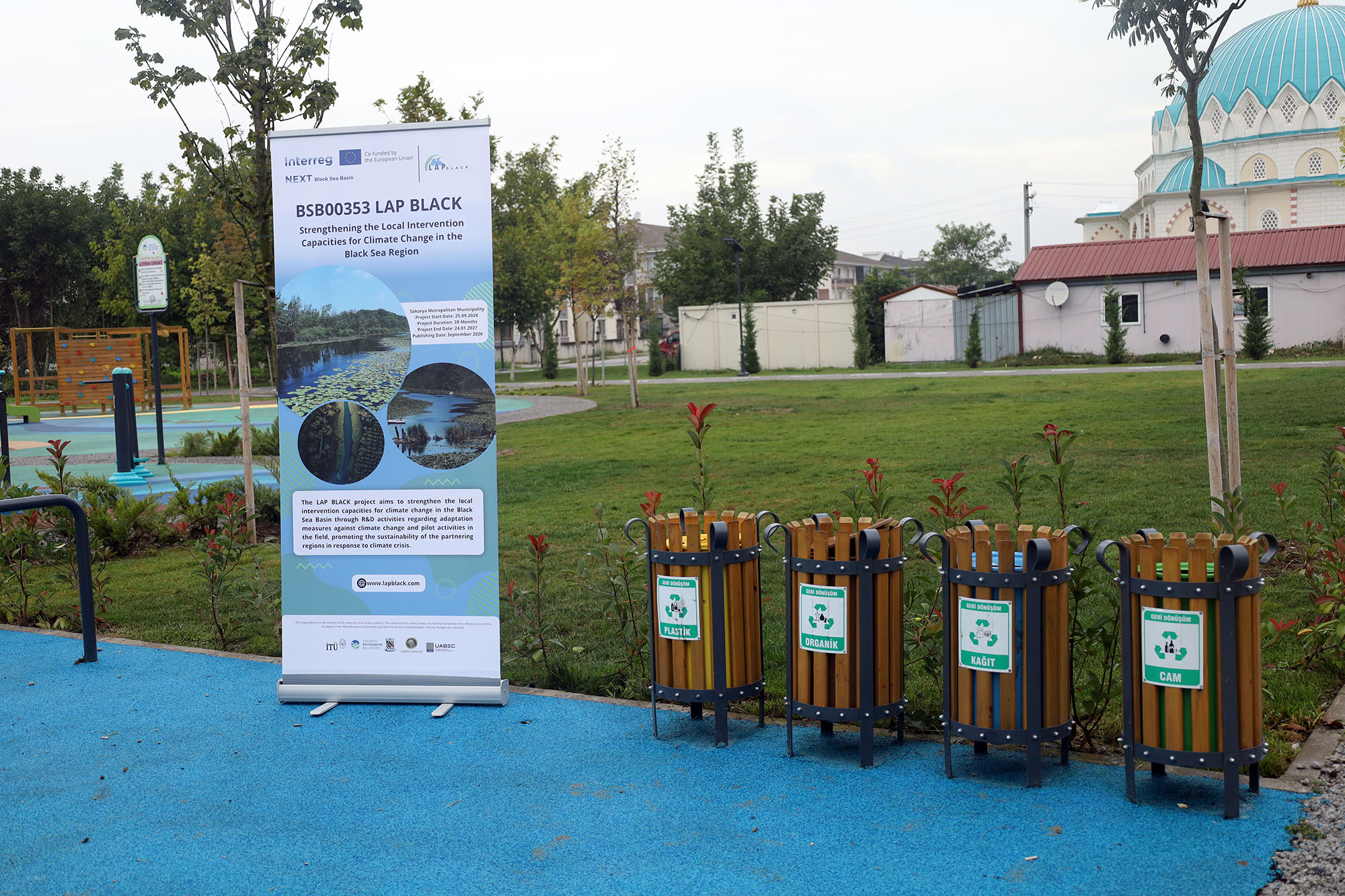 LAP BLACK Proje ortakları Sakarya’da buluştu: Sürdürülebilir İklim Parkı’nı incelediler
