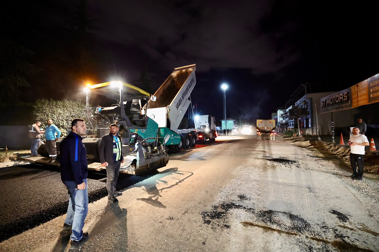 Arifiye’nin en önemli ulaşım aksında dönüşümün ilk etabı tamam 