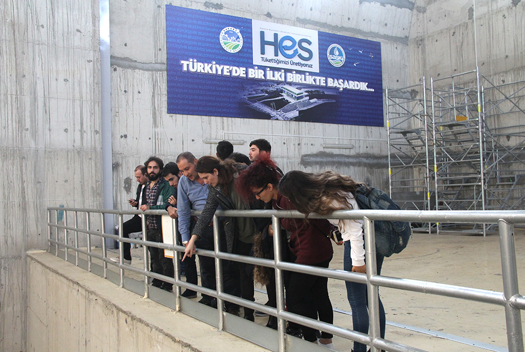 Mühendis Adayları SASKİ Tesislerinde
