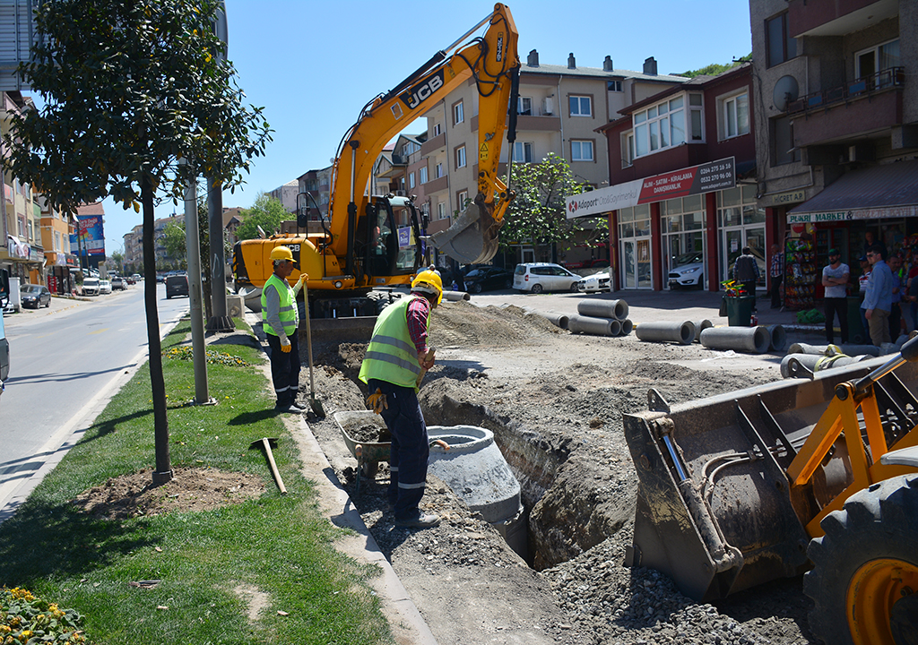 Orhangazi Caddesi’nde çalışmalar tamamlandı