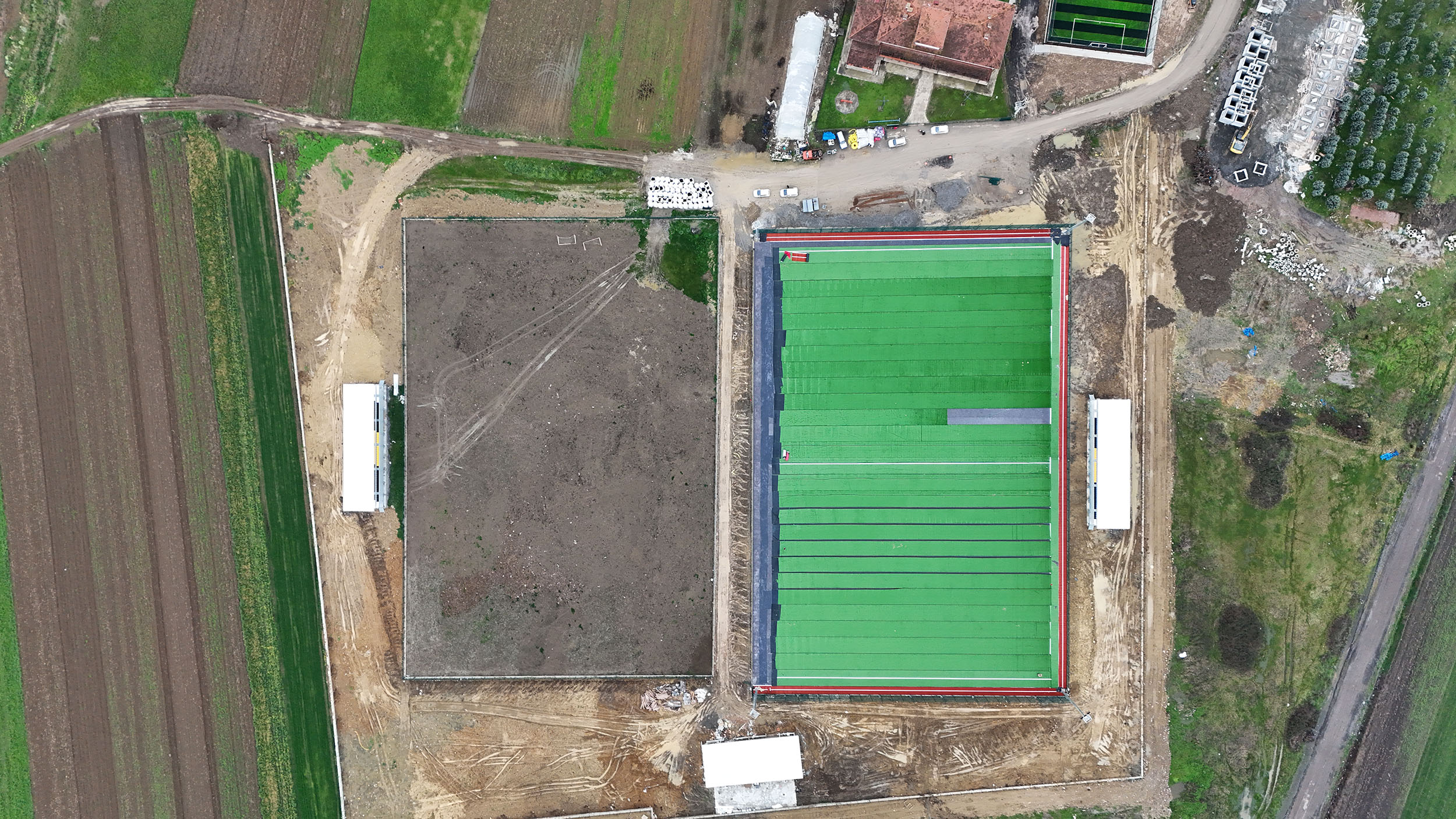 Kazımpaşa’da binlerce gencin beklediği projenin son durumu havadan görüntülendi