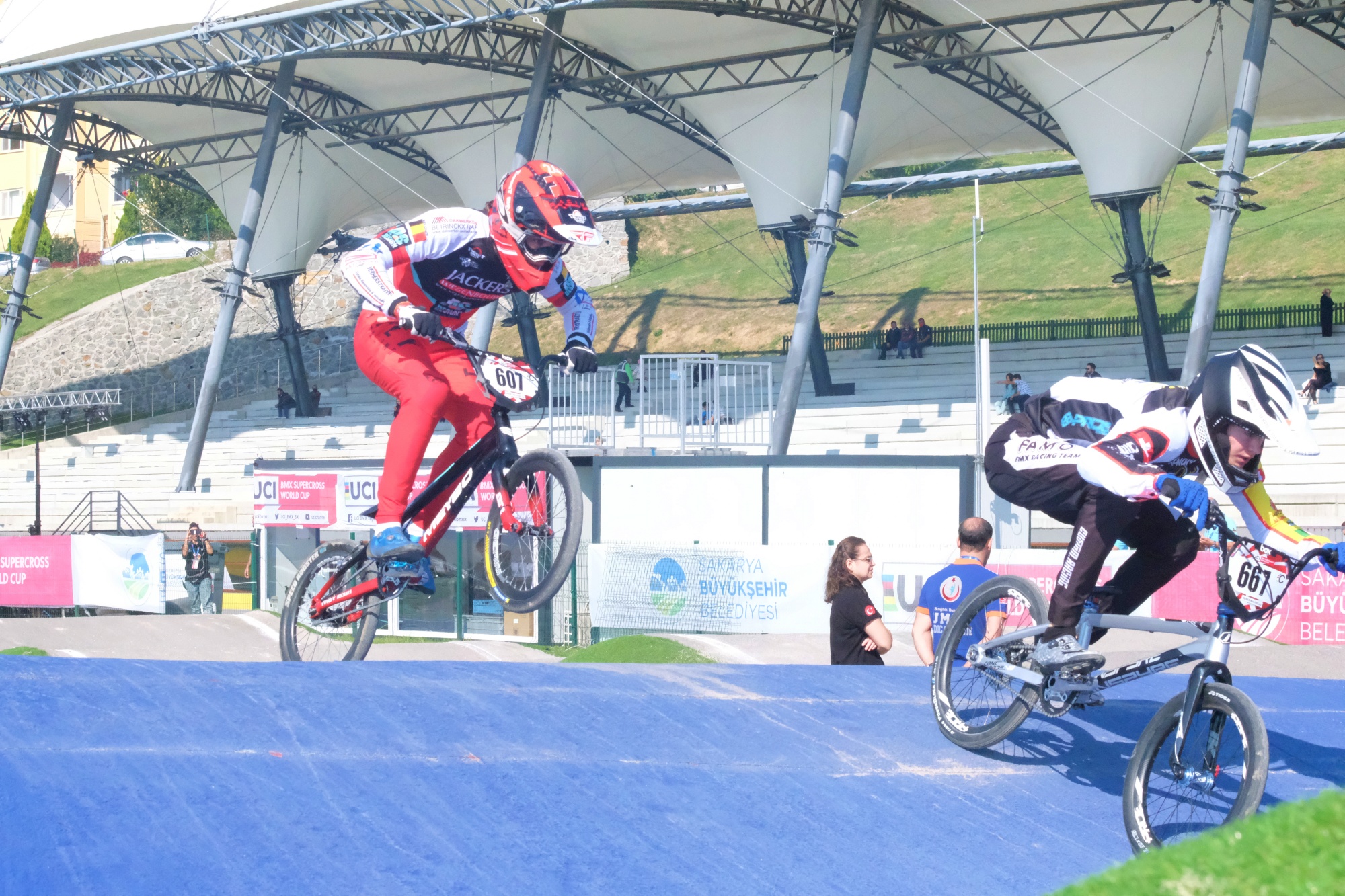 Türkiye’de bir ilk: BMX Dünya Kupası’nda kıyasıya mücadele başladı