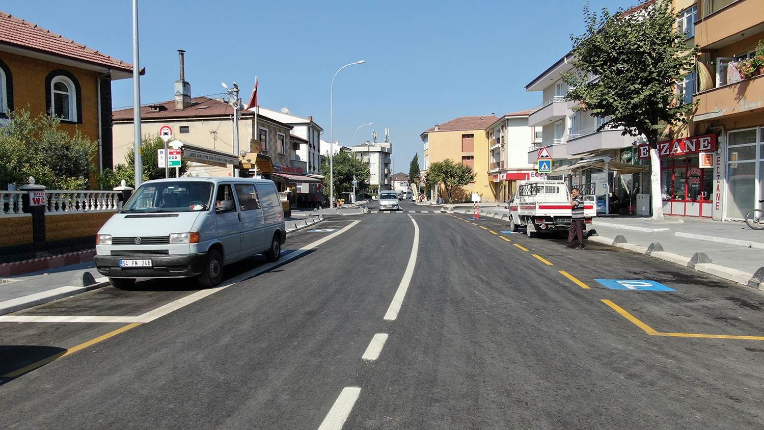 Şehit Yaşar Güller Caddesi’nde yüzler gülüyor