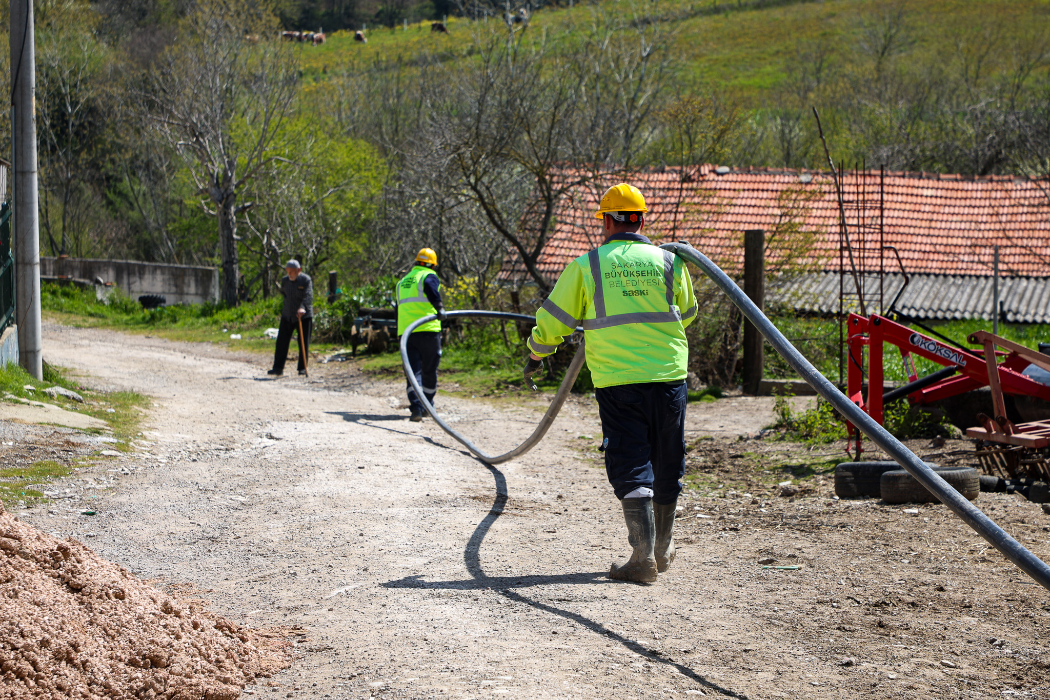 Kaynarca Osmanlı Mahallesi’nin ana iletim hattı SASKİ ile güvence altına alınıyor