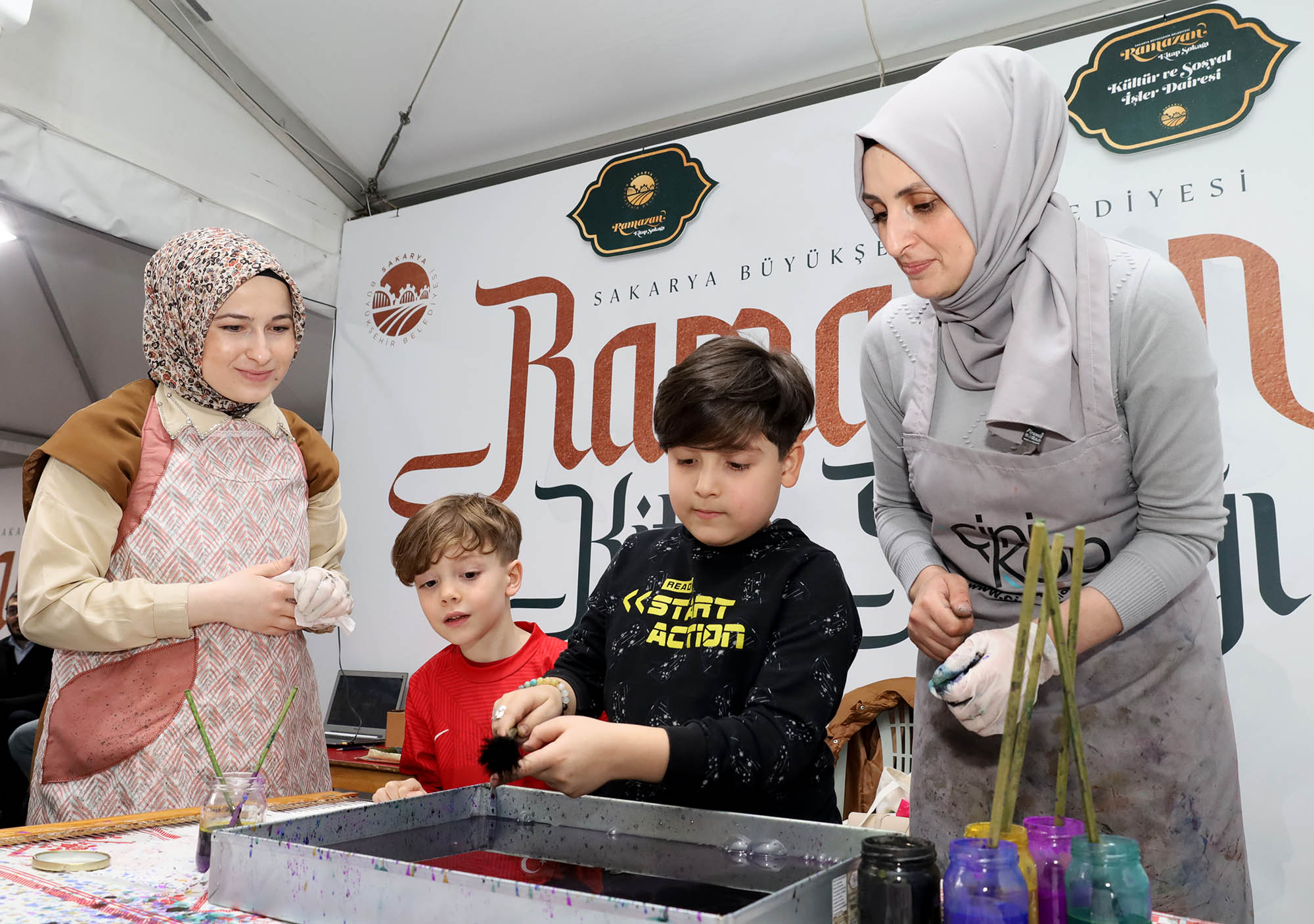 Sakarya 11 ayın sultanı Ramazan’ın huzurunu bu sokakta hissediyor 