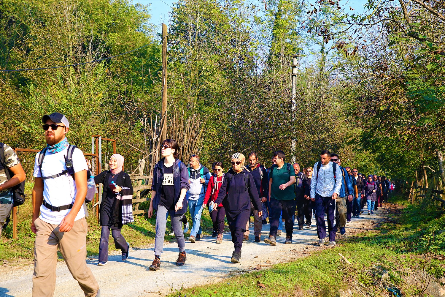 Doğa yürüyüşleri Akçay ile Nuruosmaniye’de sürdü