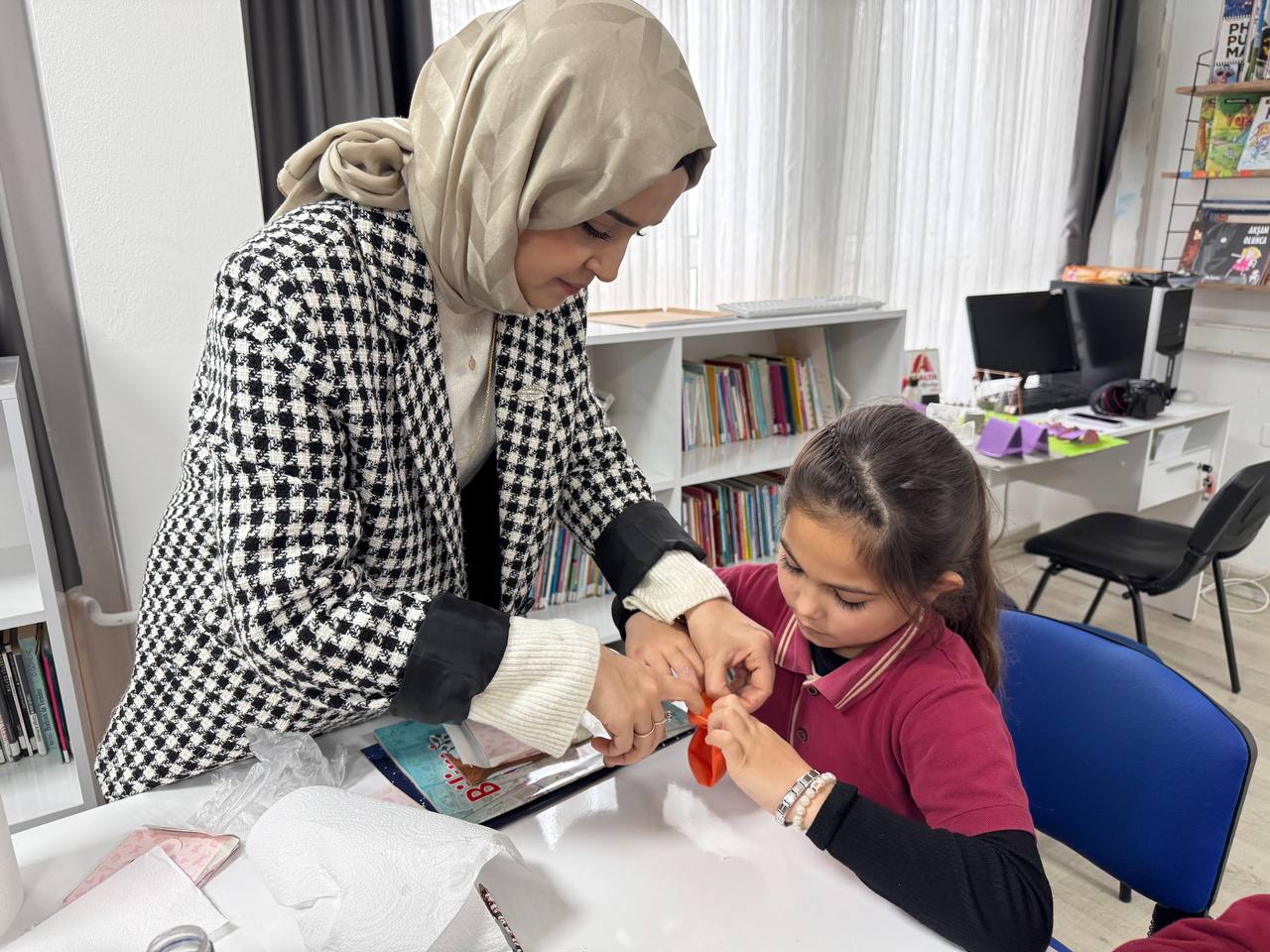 Minik kalpler bilimin heyecan verici dünyasıyla tanıştı