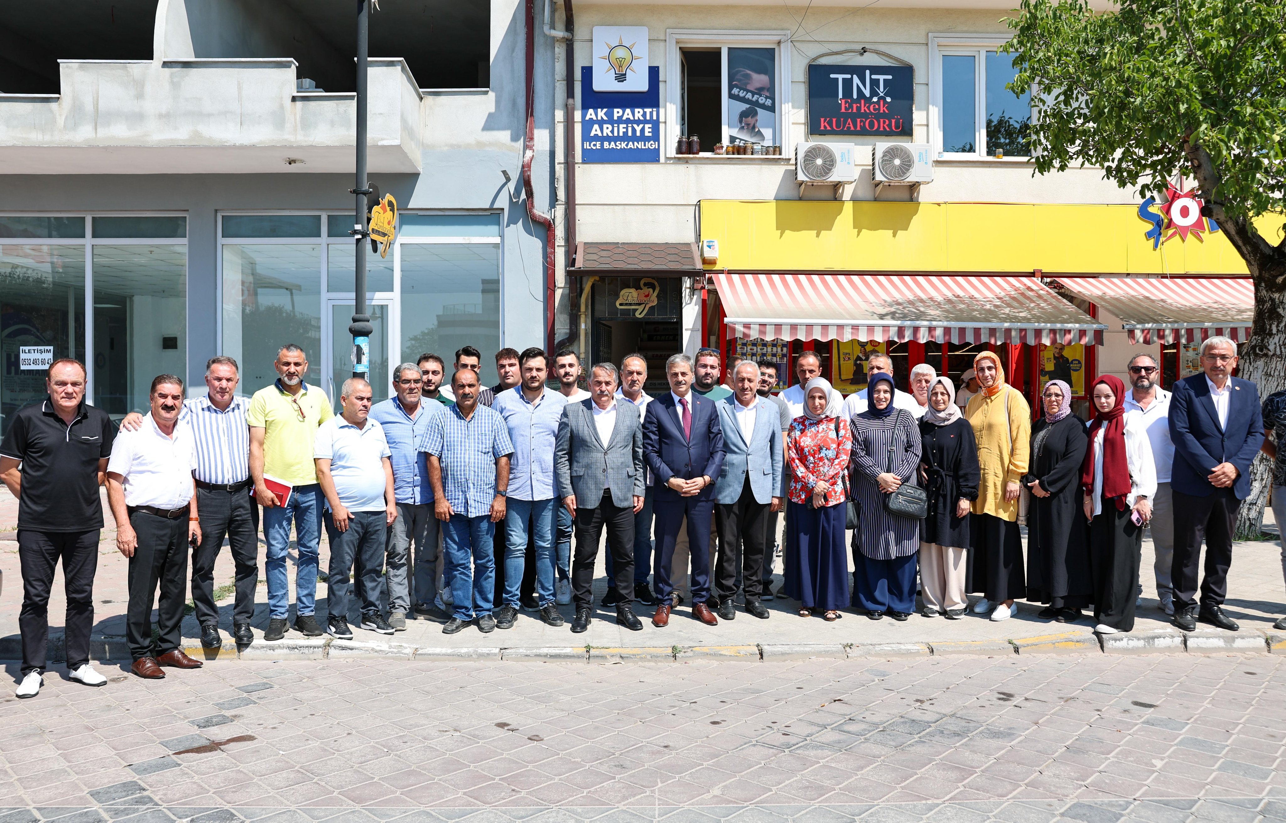 “Arifiye’nin ihtiyaçları doğrultusunda adımlarımızı hızla atacağız”