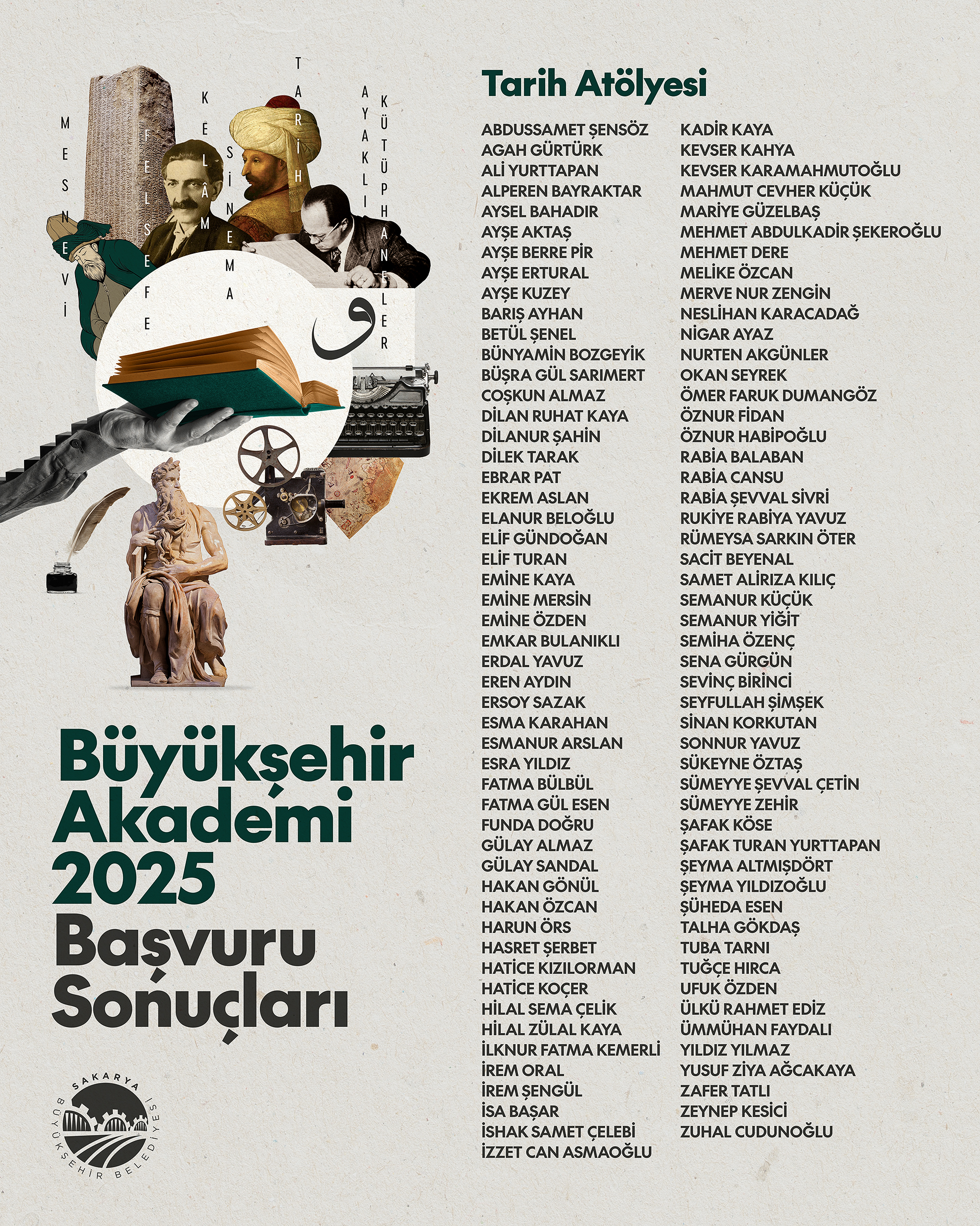 Büyükşehir Akademi’de başvuru sonuçları açıklandı