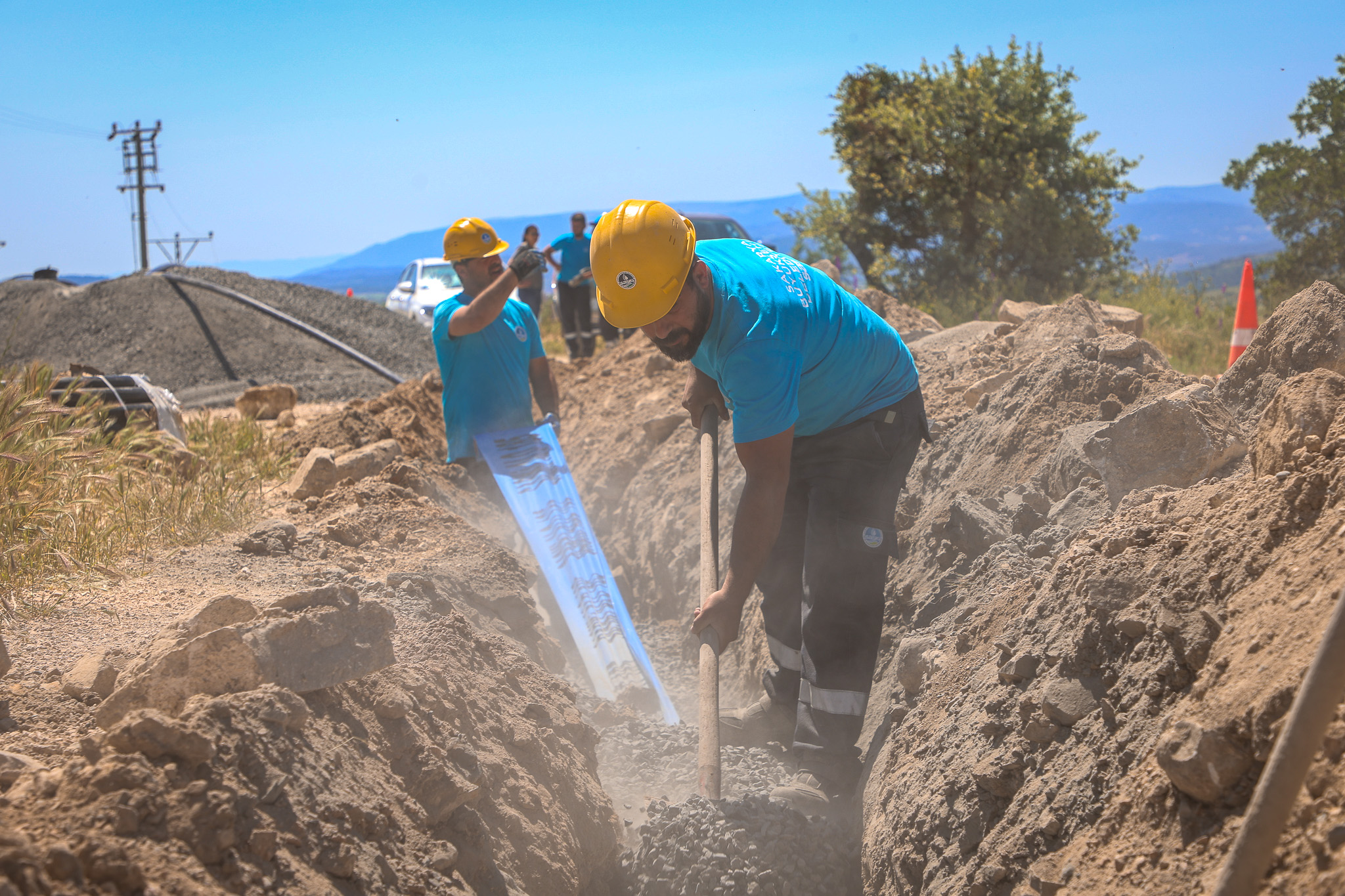 Taraklı Duman Mahallesi’ne 218 metre derinlikten alternatif kaynak takviyesi