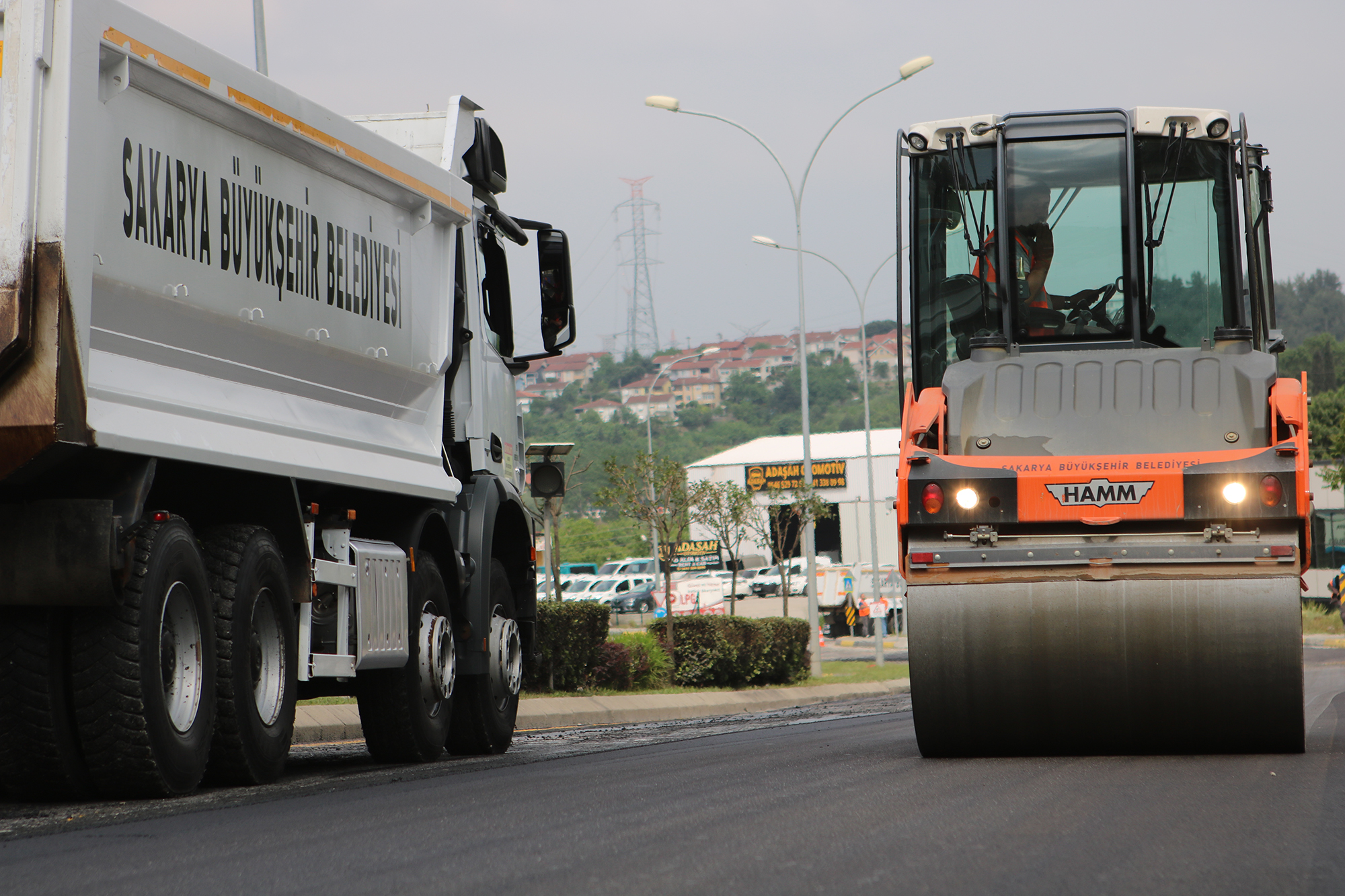Büyükşehir şehrin girişinde yenileme işlemlerini başlattı