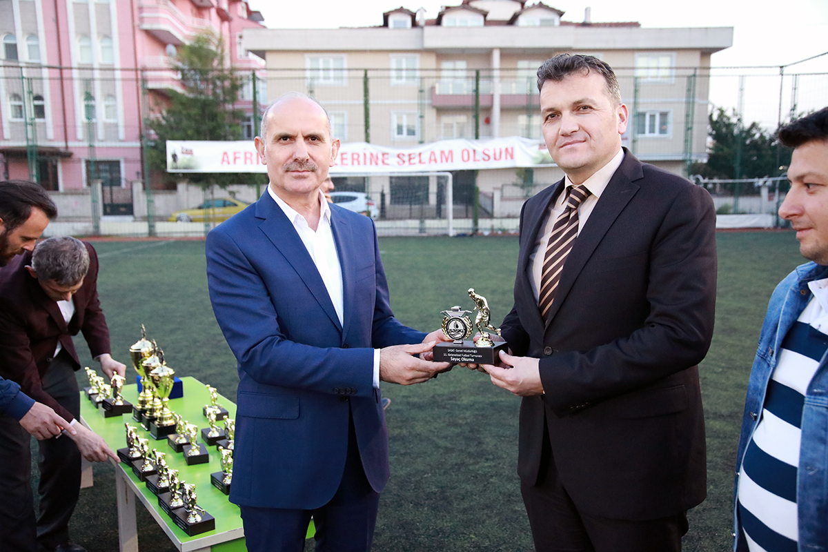 Futbol turnuvası tamamlandı