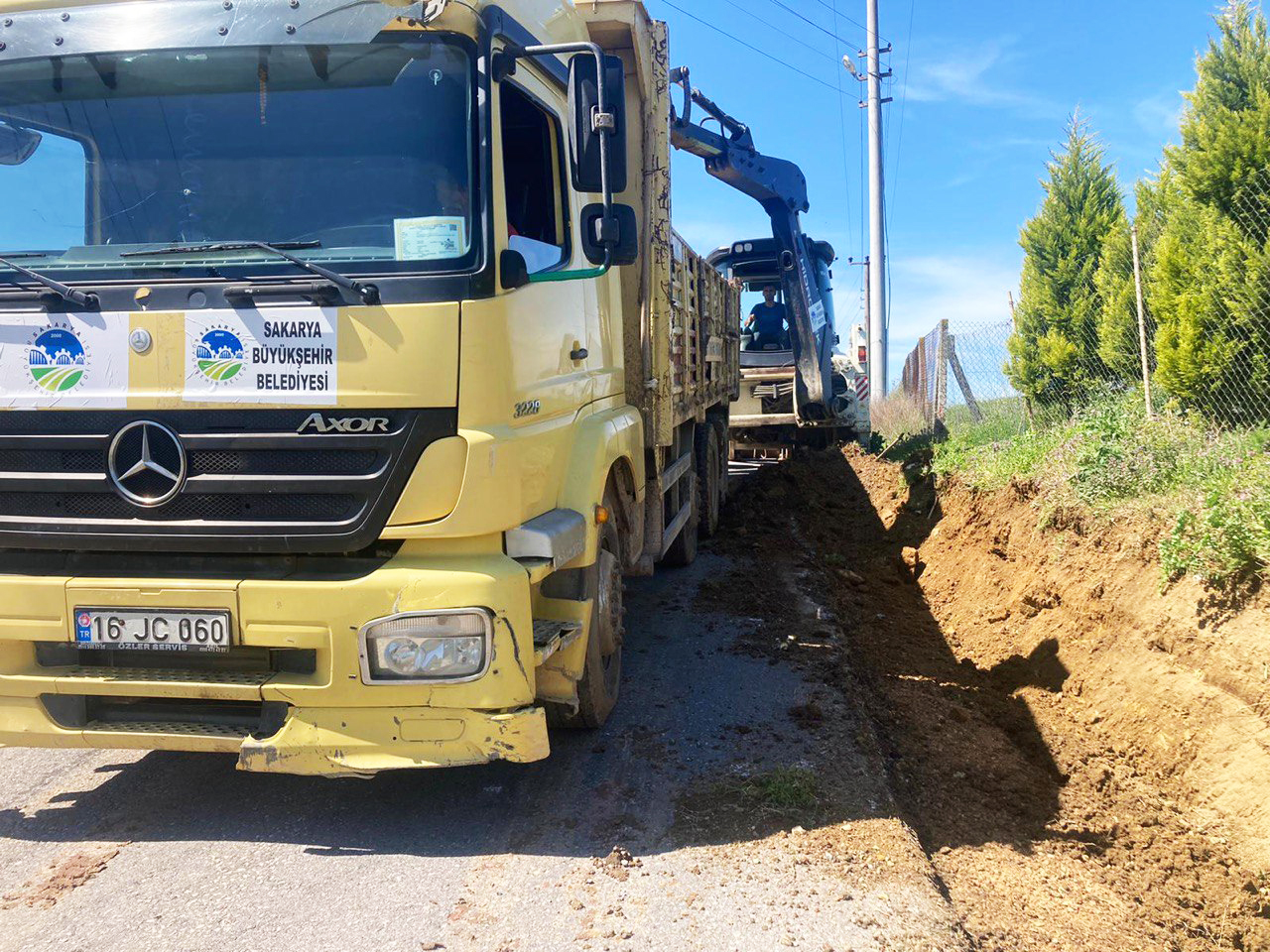 Büyükşehir’den 6 mahalleye V Kanal çalışması