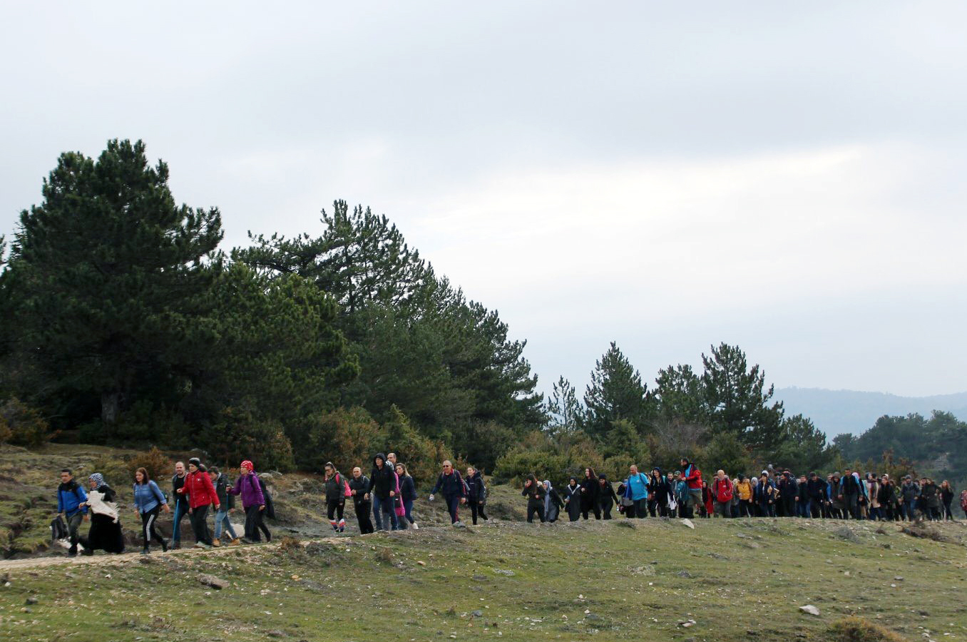 Doğa Yürüyüşleri’nde Sonbahar dönemi sona erdi