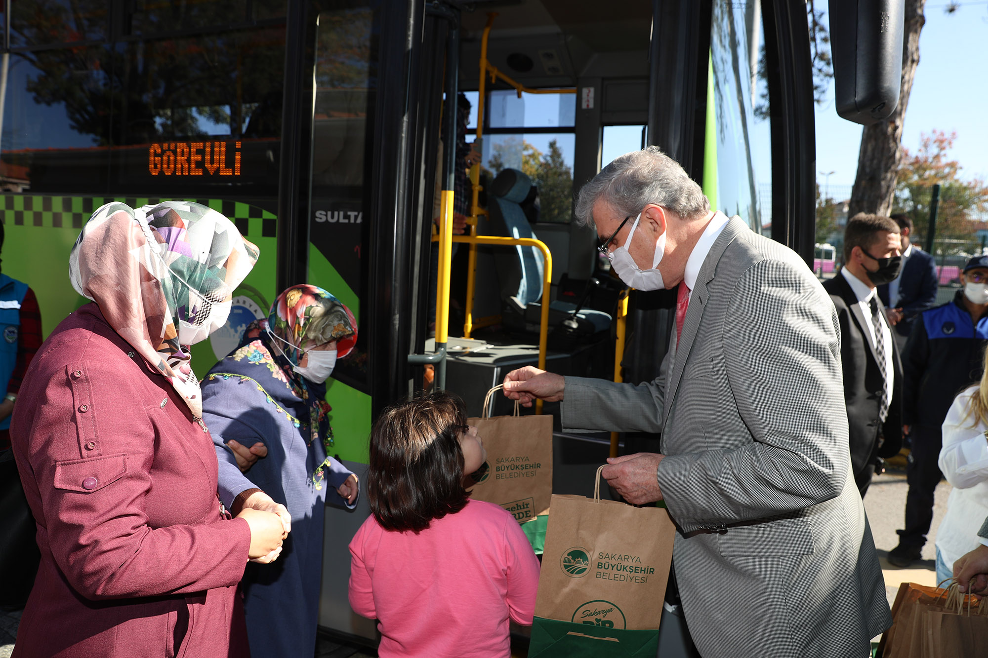 Başkan Yüce, Sağlık İçin Kaplıca Projesinin son kafilesini uğurladı