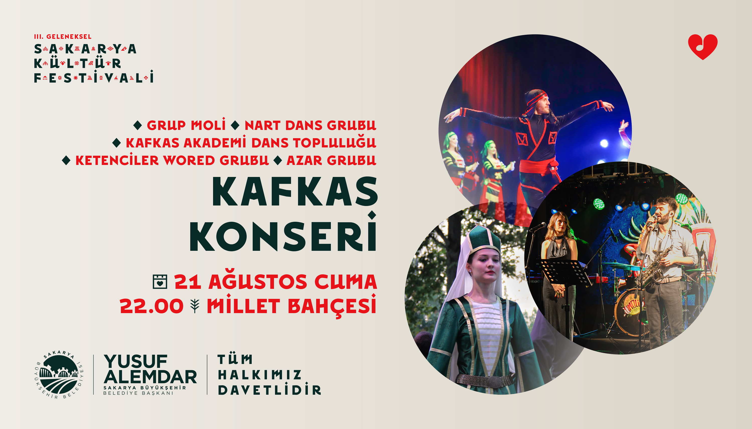 Gelenek bozulmadı, takvim paylaşıldı: Sakarya’da 7 gün sürecek kültür şöleni başlıyor