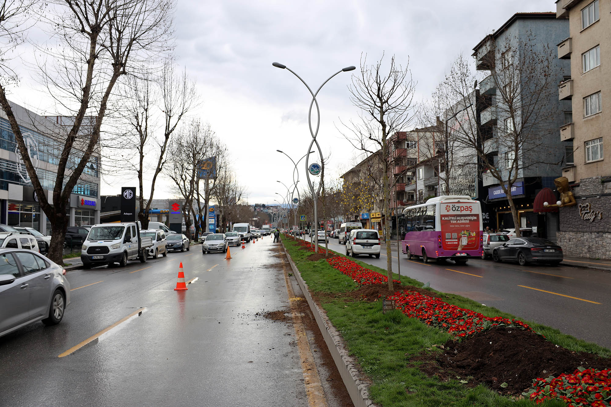 Büyükşehir’in ‘Yeşil Şehir’ vizyonu sahada: 3 ayda 2 bin 500 ağaç toprakla buluştu