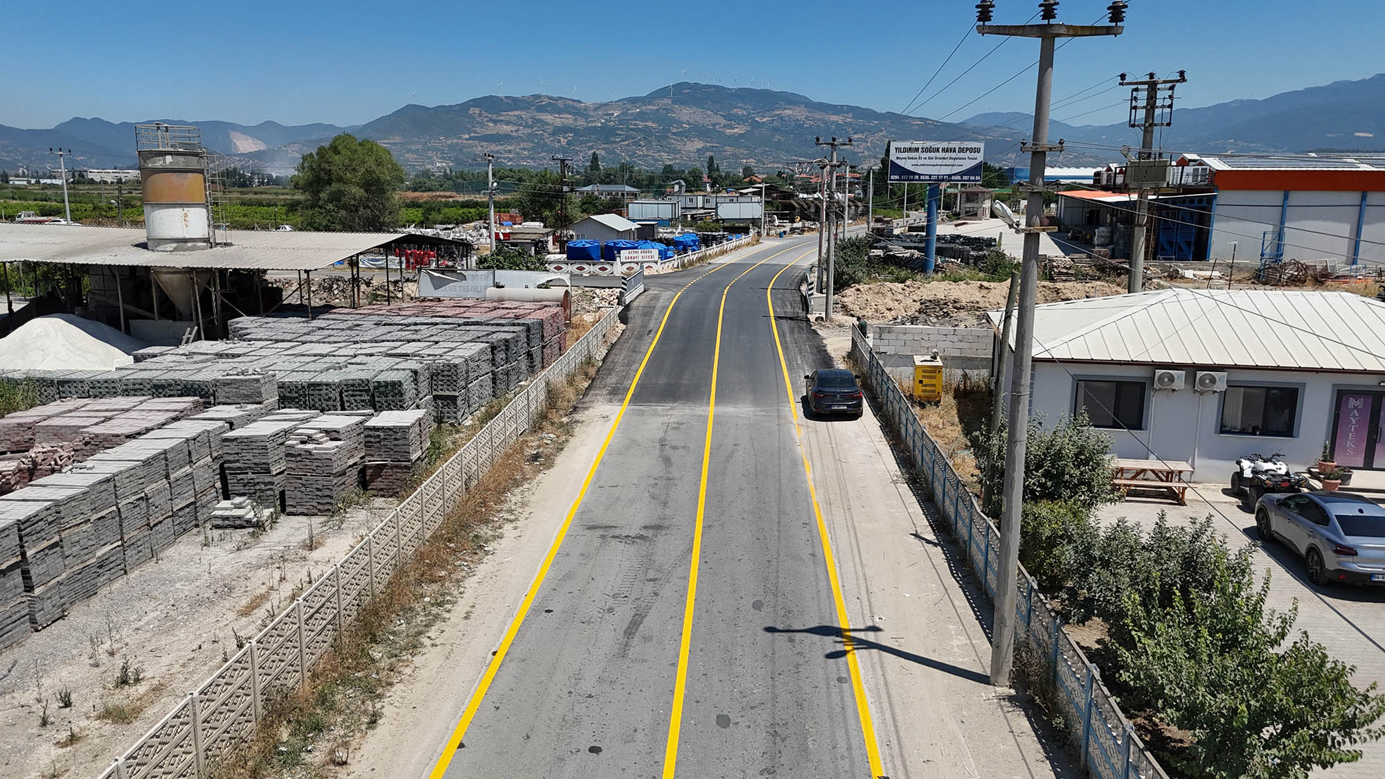 6 mahalle ulaşımının damar noktası Büyükşehirle yeni yüzüne kavuştu
