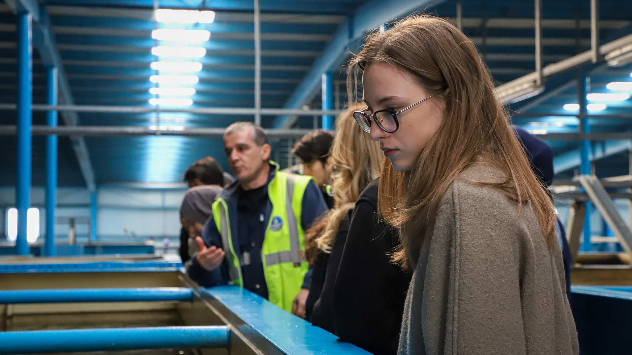 SASKİ geleceğin sağlık neferlerini tesislerinde ağırladı