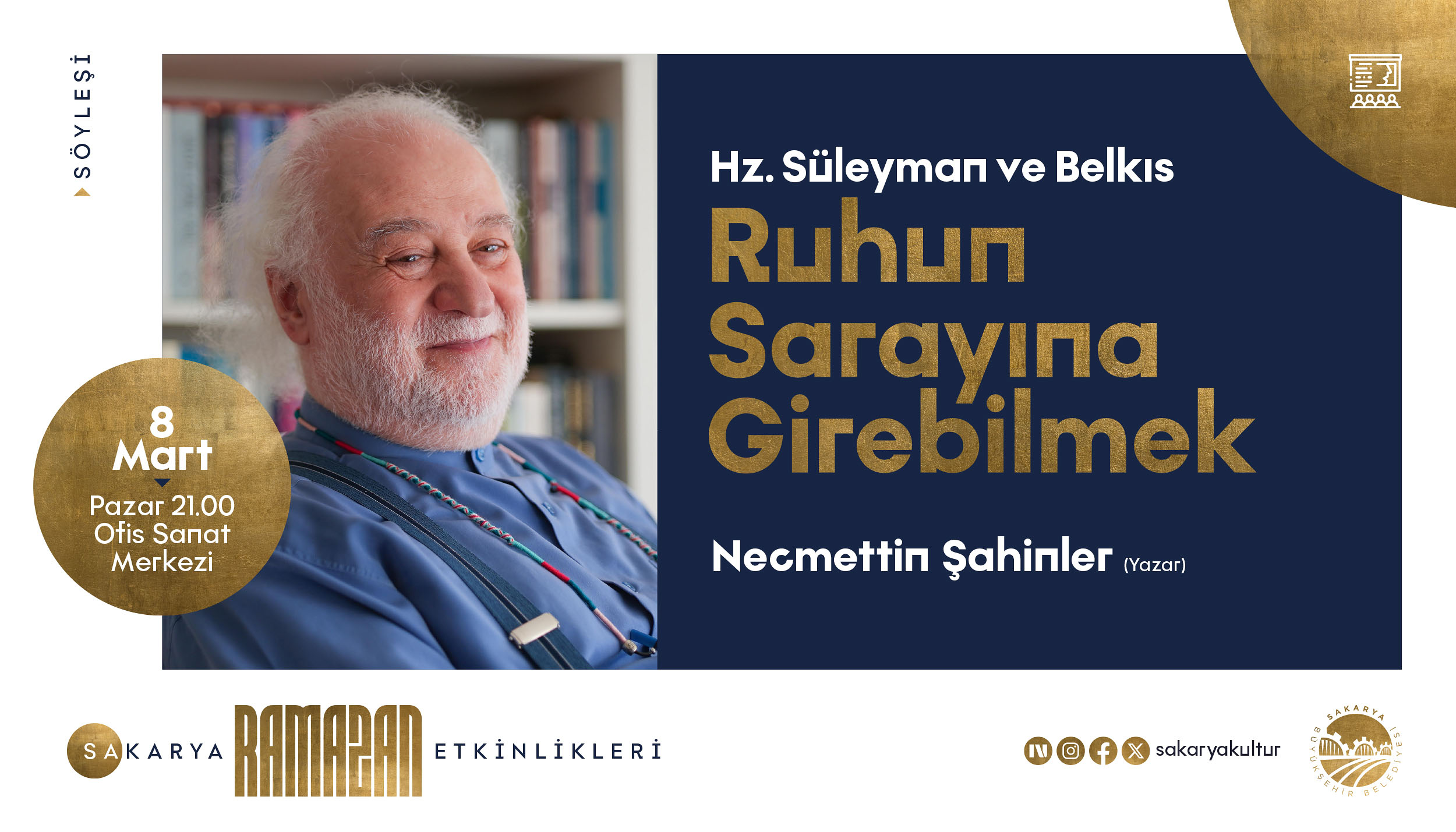 Büyükşehir’in Ramazan kültür sanat takvimi belli oldu