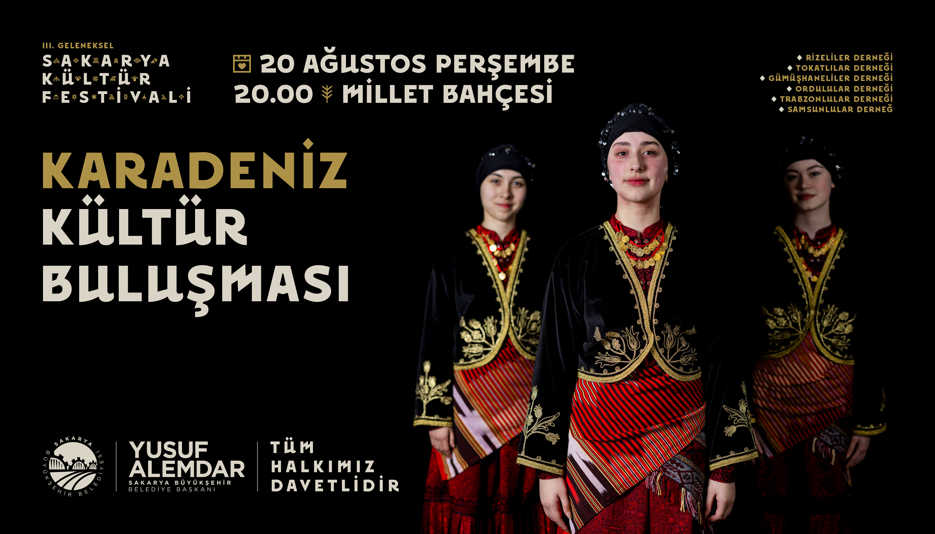 Gelenek bozulmadı, takvim paylaşıldı: Sakarya’da 7 gün sürecek kültür şöleni başlıyor
